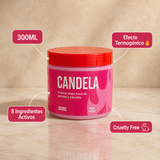 CANDELA - Crema Reductora de Estrías y Celulitis | Efecto Termogénico 300ml 2
